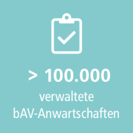 100000 bAV Anwartschaften